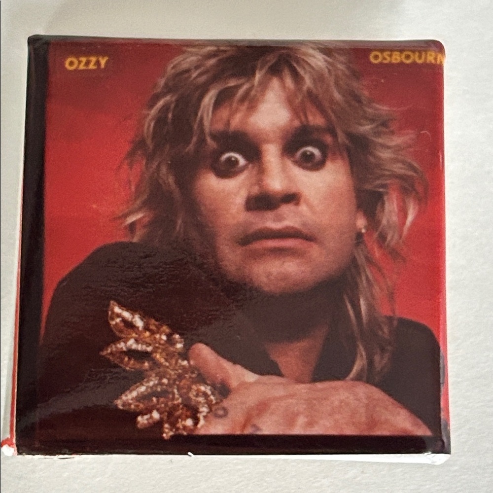 80’s Ozzy Osbourne Button/Pin